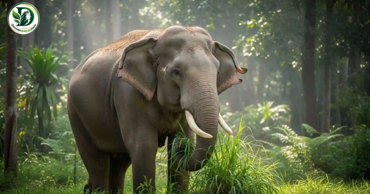 Elephant With Tusks